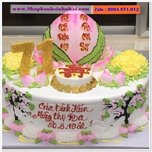 Bánh Sinh Nhật Mừng Thọ - OR12